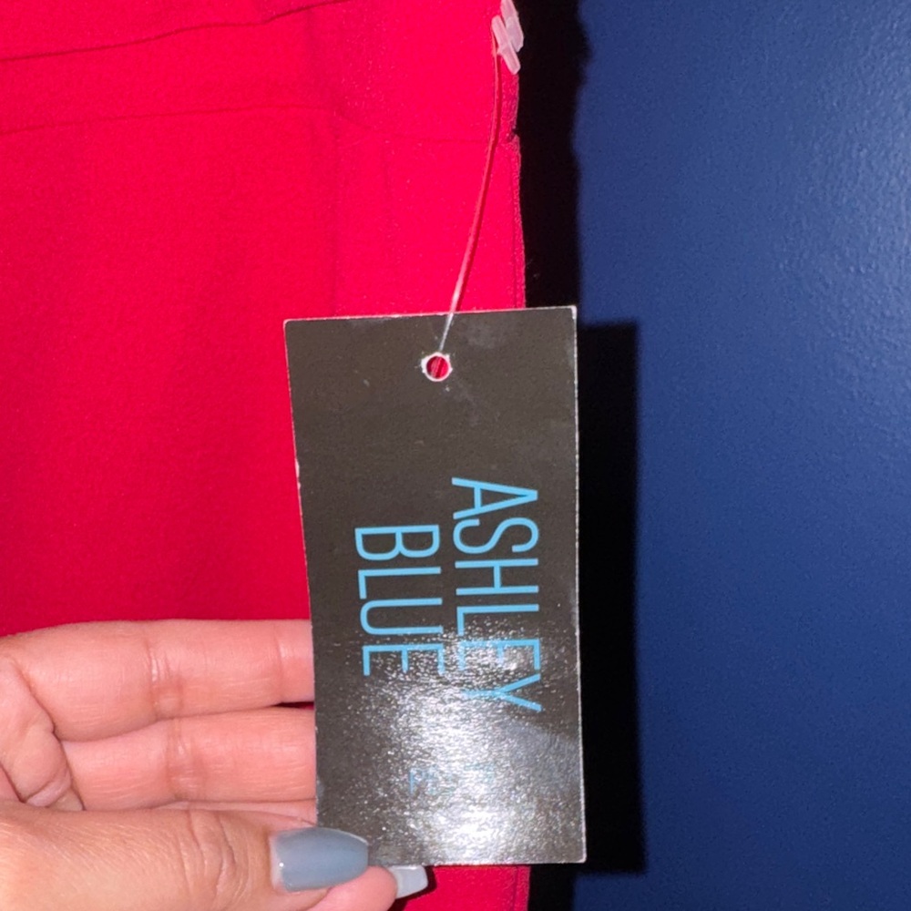 Ashley Blue- NWT Fuchsia Pencil Skirt Size Petite XL - Picture 5 of 12